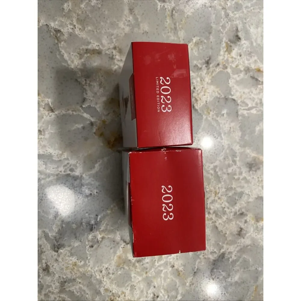 2023 Hallmark Great-Granddaughter Snowman Hot Cocoa Mug Christmas Ornament LOT - Picture 5 of 8